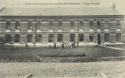 / CPA FRANCE 80 "Villers Bretonneux, école primaire"