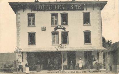 CPA FRANCE 25 "Malbuisson, Hotel Beau Site, Albert Magrin"