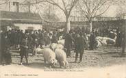 24 Dordogne CPA FRANCE 24 "Sarlat, un marché" / COCHON