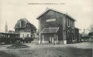 28 Eure Et Loir CPA FRANCE 28 "Chateauneuf en Thymerais, la gare"