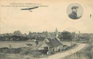 28 Eure Et Loir CPA FRANCE 28 "Chateauneuf en Thymerais, Aviation, monoplan Antoinette"