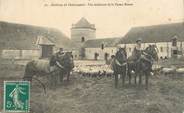 28 Eure Et Loir CPA FRANCE 28 "Chateauneuf en Thymerais, vue intérieure de la Ferme neuve"