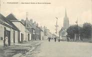 80 Somme / CPA FRANCE 80 "Vignacourt, rue Godard Dubuc et école de garçons"