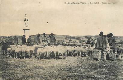 / CPA FRANCE 81 "Anglès du Tarn, le batut, scène de foire"