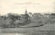 81 Tarn / CPA FRANCE 81 "Bourgnounac Mirandol, église et mairie"