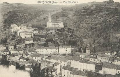 / CPA FRANCE 81 "Boissezon, vue générale"