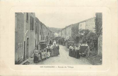 CPA FRANCE 81 "Les Cammazes, entrée du village"