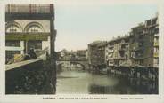 81 Tarn / CPA FRANCE 81 "Castres, rive gauche de l'Agout et Pont Vieux"