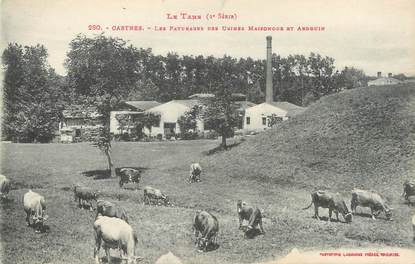 / CPA FRANCE 81 "Castres, les paturâges des usines Maisonobe et Ardouin"