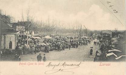 / CPA FRANCE 81 "Lavaur, foirail"