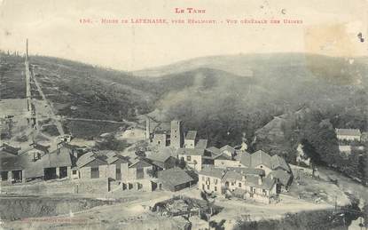 / CPA FRANCE 81 "Mines de Lafenasse, vue générale des usines"