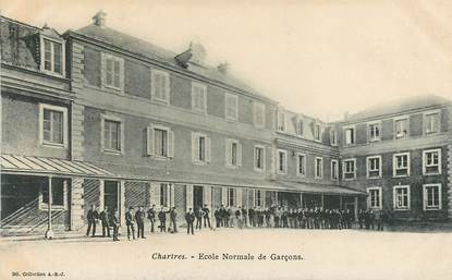 CPA FRANCE 28 "Chartres, Ecole normale de garçons"