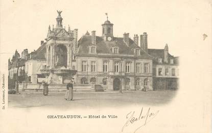 CPA FRANCE 28 "Châteaudun, Hotel de ville"