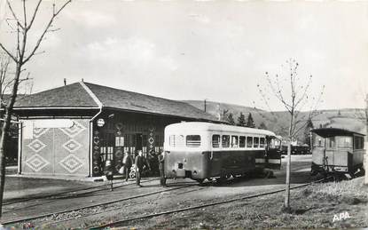 / CPSM FRANCE 81 "Lacaune Les Bains, la gare" / MICHELINE