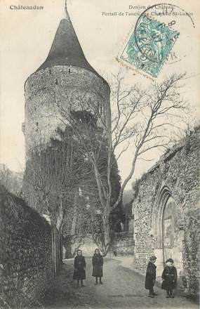  CPA FRANCE 28 "Châteaudun, Donjon du Chateau"