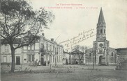 82 Tarn Et Garonne / CPA FRANCE 82 "Labastide Saint Pierre, la poste et l'église"