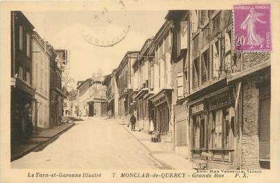 / CPA FRANCE 82 "Montclar de Quercy, grande rue"
