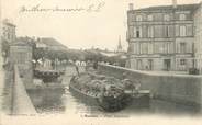 82 Tarn Et Garonne / CPA FRANCE 82 "Moissac, pont tournant" / PENICHE