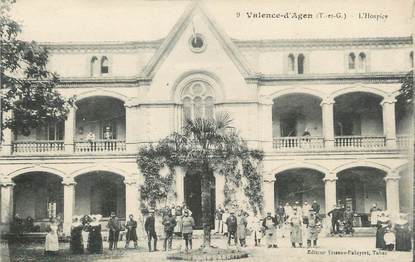 / CPA FRANCE 82 "Valence d'Agen, l'hospice"