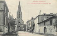 82 Tarn Et Garonne / CPA FRANCE 82 "Saint Nicolas de la Grave, av du port"