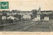 37 Indre Et Loire CPA FRANCE 37 "Vouvray, vue générale, centre du bourg, groupe scolaire et Eglise"