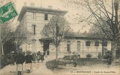 / CPA FRANCE 82 "Montauban, lycée de Jeunes filles"