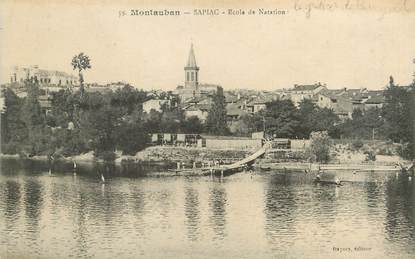 / CPA FRANCE 82 "Montauban, Sapiac, école de natation"