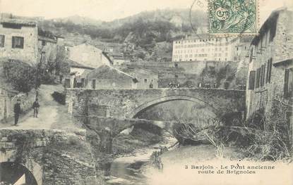 / CPA FRANCE 83 "Barjols, le pont"