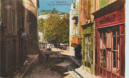 / CPA FRANCE 83 "Barjols, rue de la République"