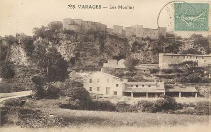 / CPA FRANCE 83 "Varages, les moulins"