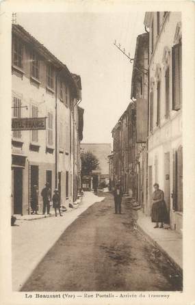 / CPA FRANCE 83 "Le Beausset, rue Portalis"