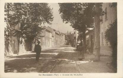 / CPA FRANCE 83 "Le Beausset, av du 14 juillet"