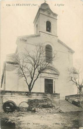 / CPA FRANCE 83 "Le Beausset, l'église"