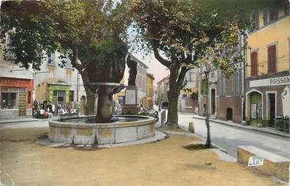 / CPSM FRANCE 83 "Le Beausset, rue Portalis" / FONTAINE