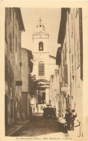 / CPA FRANCE 83 " Le Beausset, rue Gambetta"