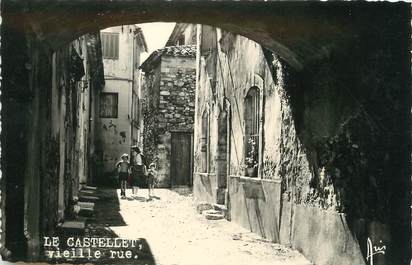 / CPSM FRANCE 83 "Le Castellet, vieille rue"