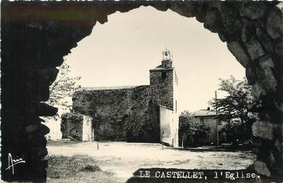 / CPSM FRANCE 83 "Le Castellet, l'église"