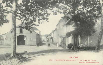 / CPA FRANCE 81 "Valence d'Albigeois, vue prise du Foiral"