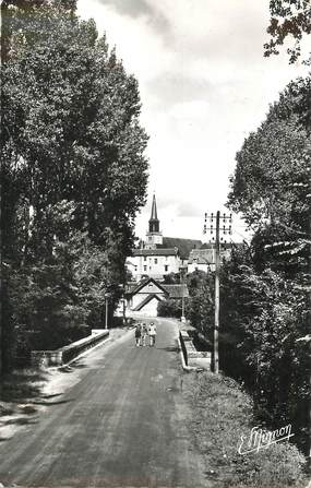 CPSM FRANCE 28 "Courtalain, avenue de la gare"