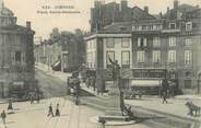 87 Haute Vienne / CPA FRANCE 87 "Limoges, place Denis Dessoubs" / TRAMWAY