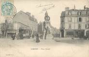 87 Haute Vienne / CPA FRANCE 87 "Limoges, place Carnot " / TRAMWAY