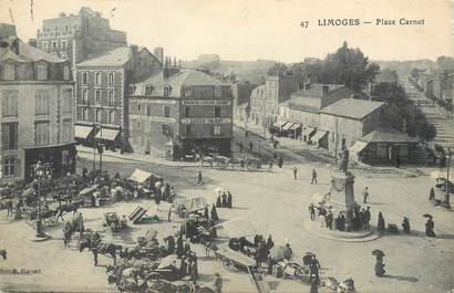 / CPA FRANCE 87 "Limoges, place Carnot"