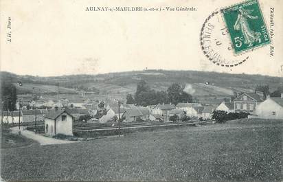 / CPA FRANCE 78 "Aulnay sur Mauldré, vue générale"