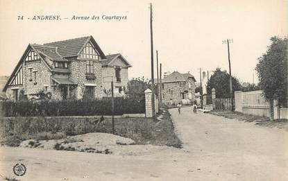/ CPA FRANCE 78 "Andrésy, av des Courtayes"