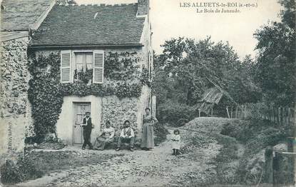 / CPA FRANCE 78 "Les Alluets Le Roi, le bois de Janaude"