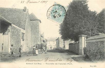 / CPA FRANCE 78 "Auteuil Le Roy, tourelle de l'ancien fort"