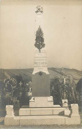 / CARTE PHOTO FRANCE 78 "Beynes/ MONUMENT AUX MORTS