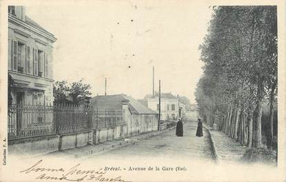 / CPA FRANCE 78 "Bréval, av de la gare"