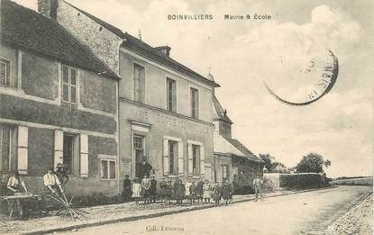 / CPA FRANCE 78 "Boinvilliers, mairie et école"
