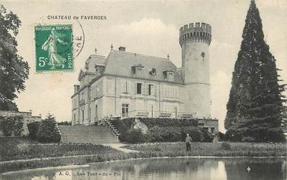 CPA FRANCE 38 "Chateau de Faverges"